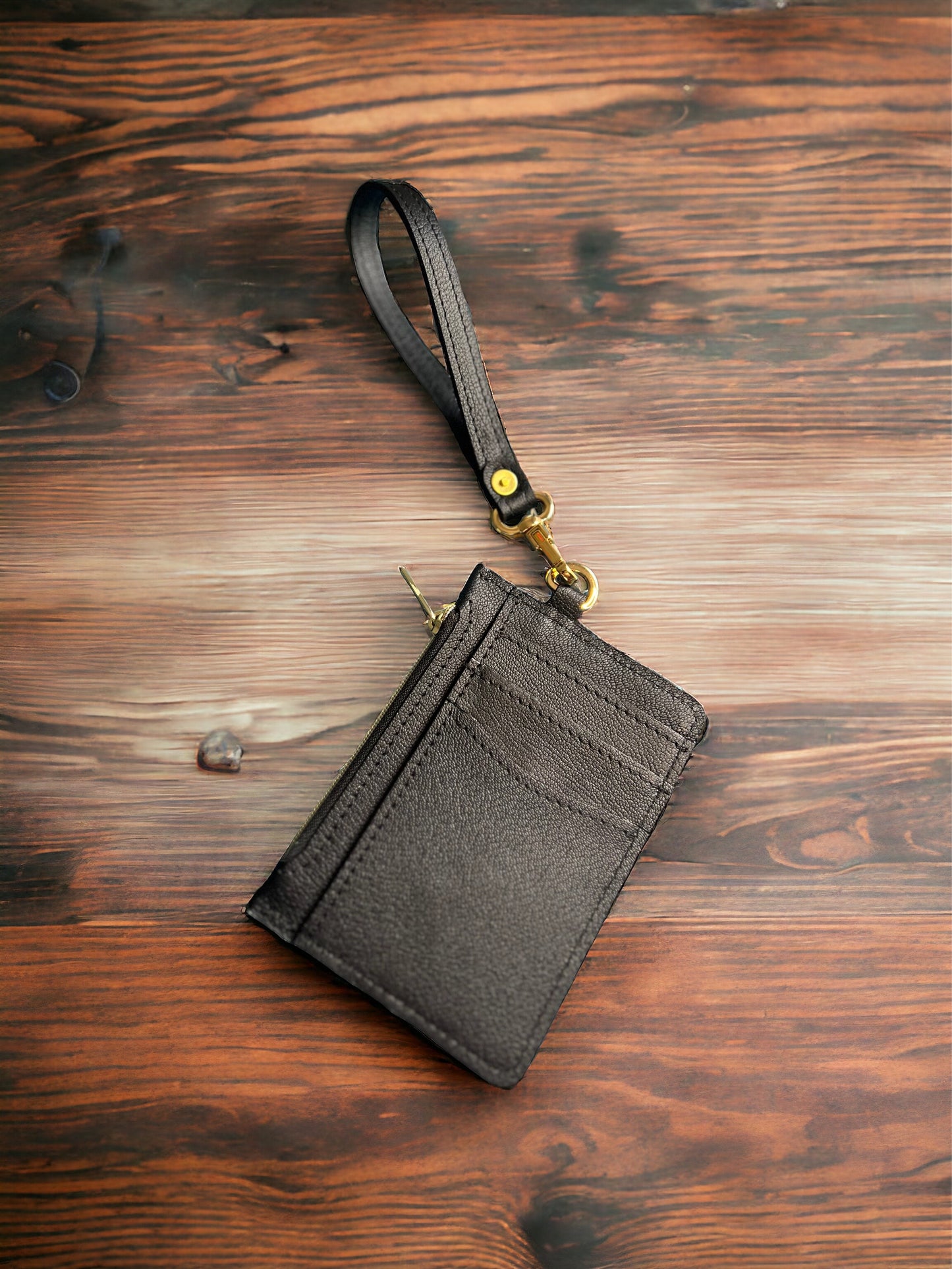 Black Wristlet Wallet