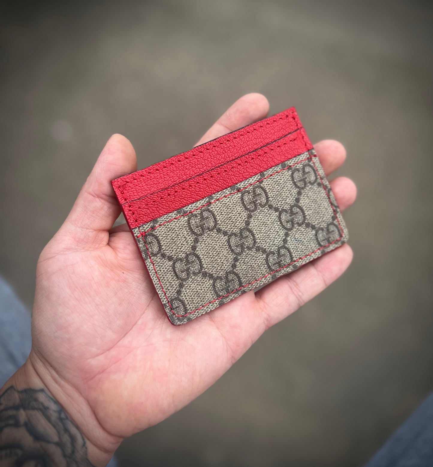 Red Card Wallet w/ ID Slot