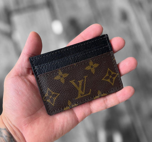 Black Card Wallet w/ ID Slot