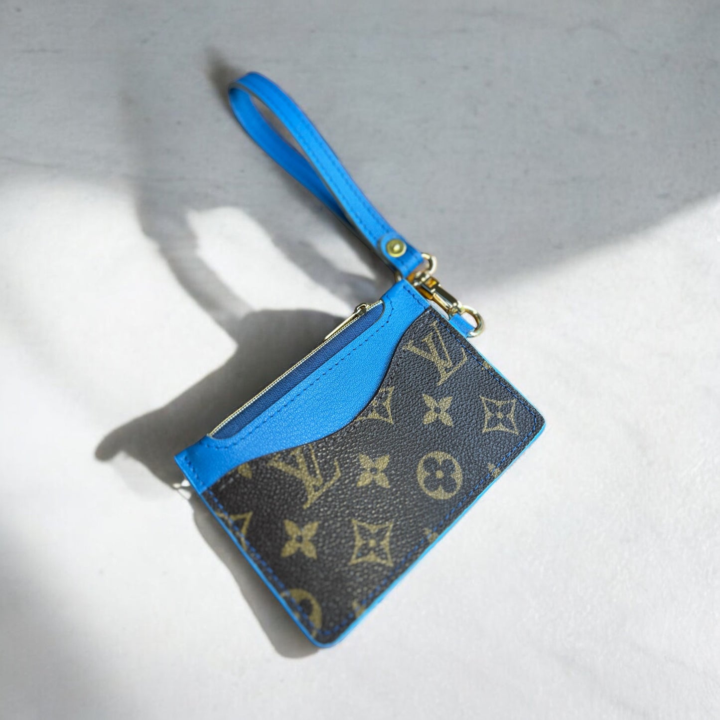 Blue Wristlet Wallet