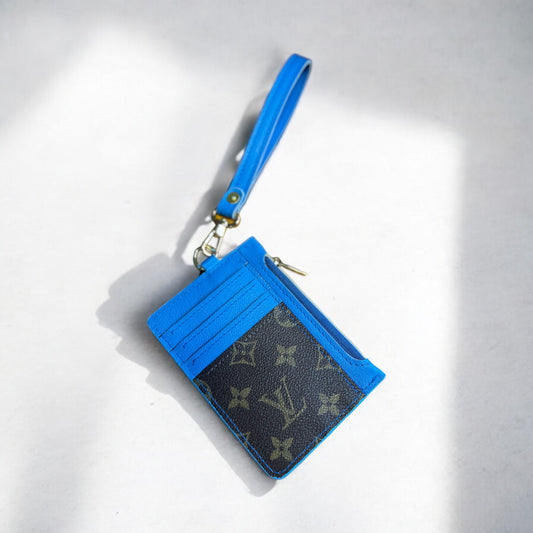 Blue Wristlet Wallet